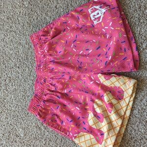 Ice Cream Patterned Shorts baseball 101